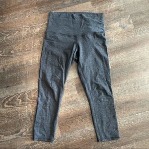 Lululemon Grey Cropped Leggings